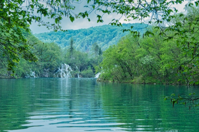 Plitvice Lakes water and forest